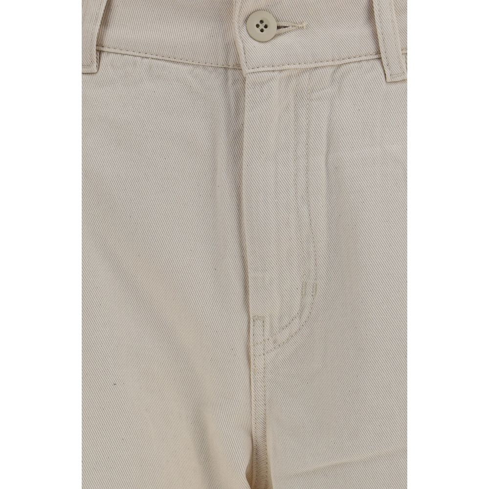 Max Mara Weiße Baumwollhose im Casual-Look