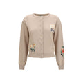 Max Mara Beige Cotton Cardigan
