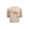 Max Mara Beige Baumwoll-Sweatshirt
