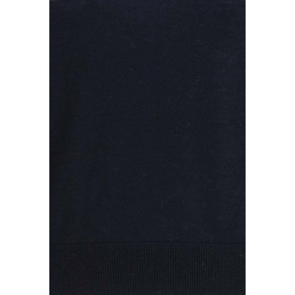 Max Mara Blaues Seiden-T-Shirt