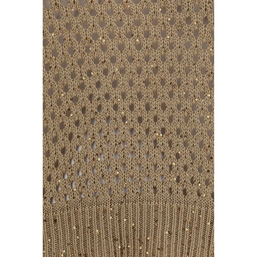 Max Mara Beige Baumwoll-Sweatshirt