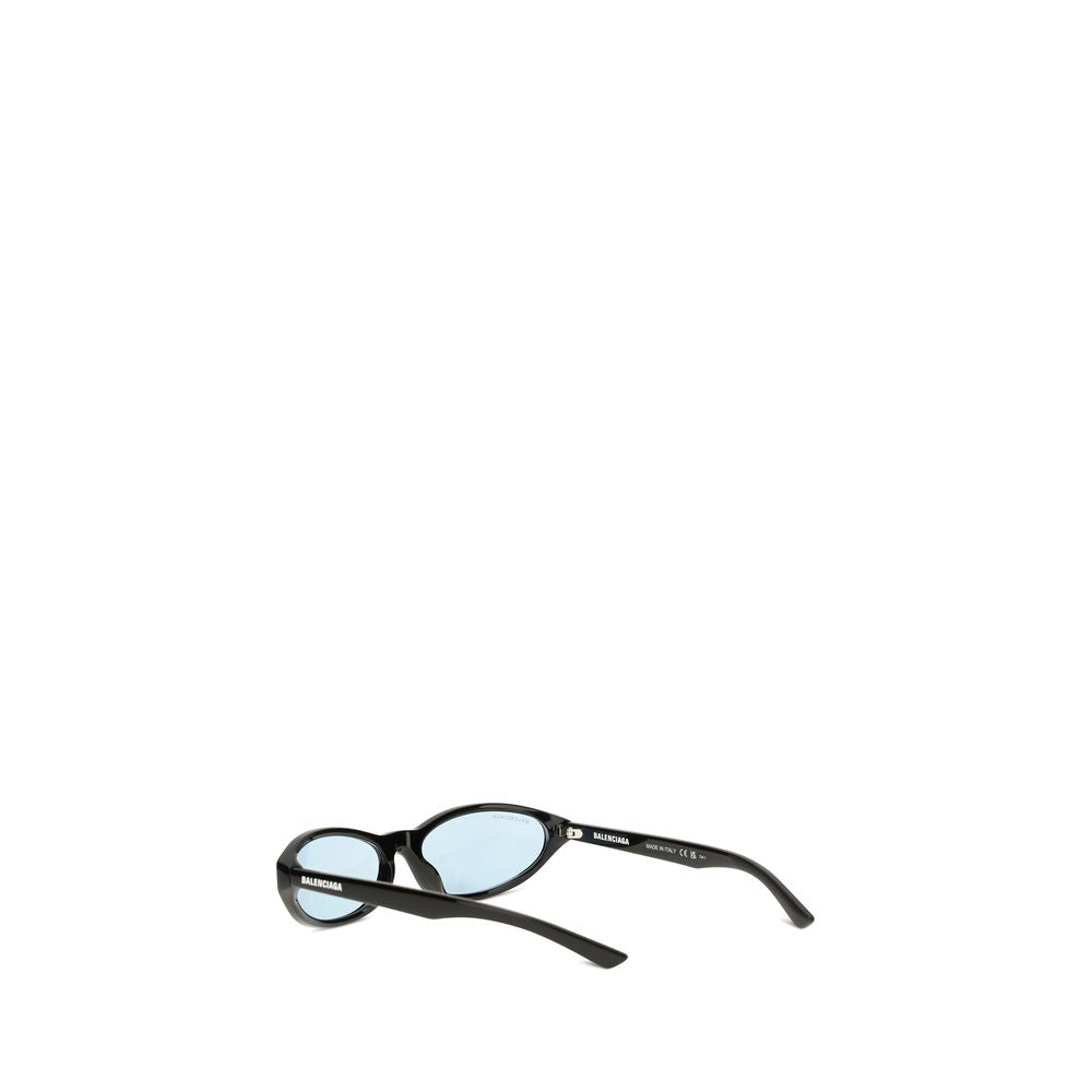 Balenciaga Schwarze Sonnenbrille aus Acetat