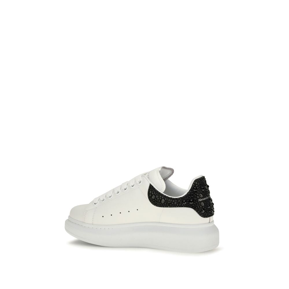 Alexander McQueen Weiße Kalbsleder Bos Taurus Chunky Sneaker