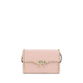 Valentino Garavani Schultertasche aus rosa Kalbsleder Bos Taurus