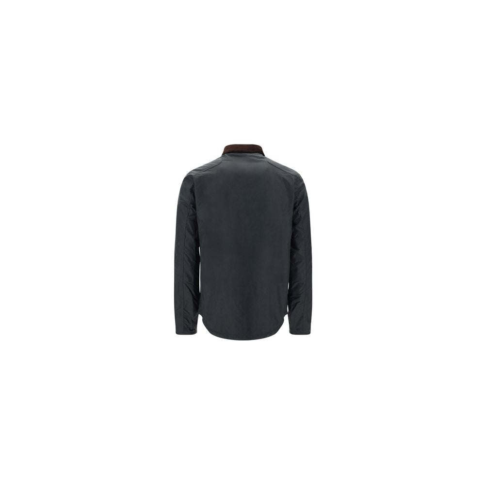 Barbour Schwarze Baumwoll-Shell-Jacke