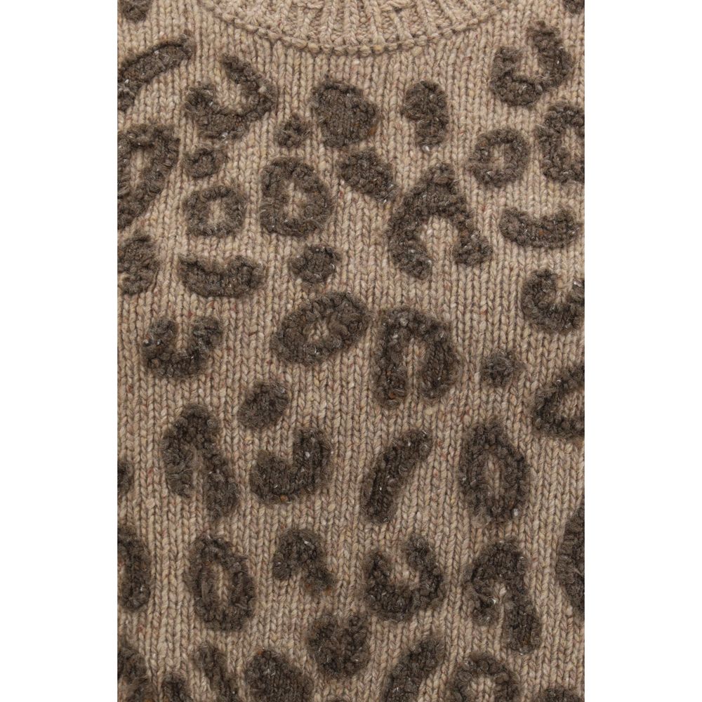 R13 Beige Cashmere Sleeveless Sweater