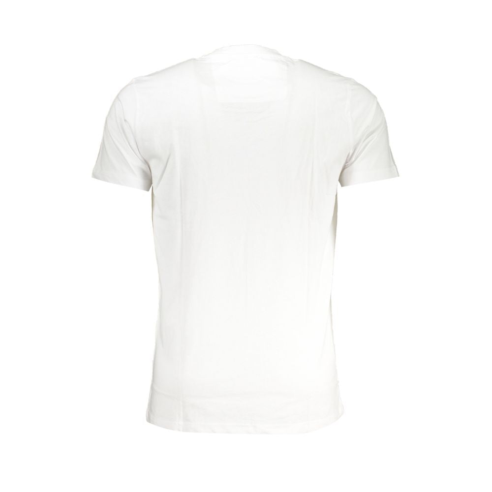 Cavalli Class Bianco Baumwoll-T-Shirt für Herren