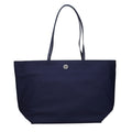 Tory Burch Blaue Stoff-Umhängetasche