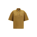 Saint Laurent Bicolor Cotton Polo Shirt