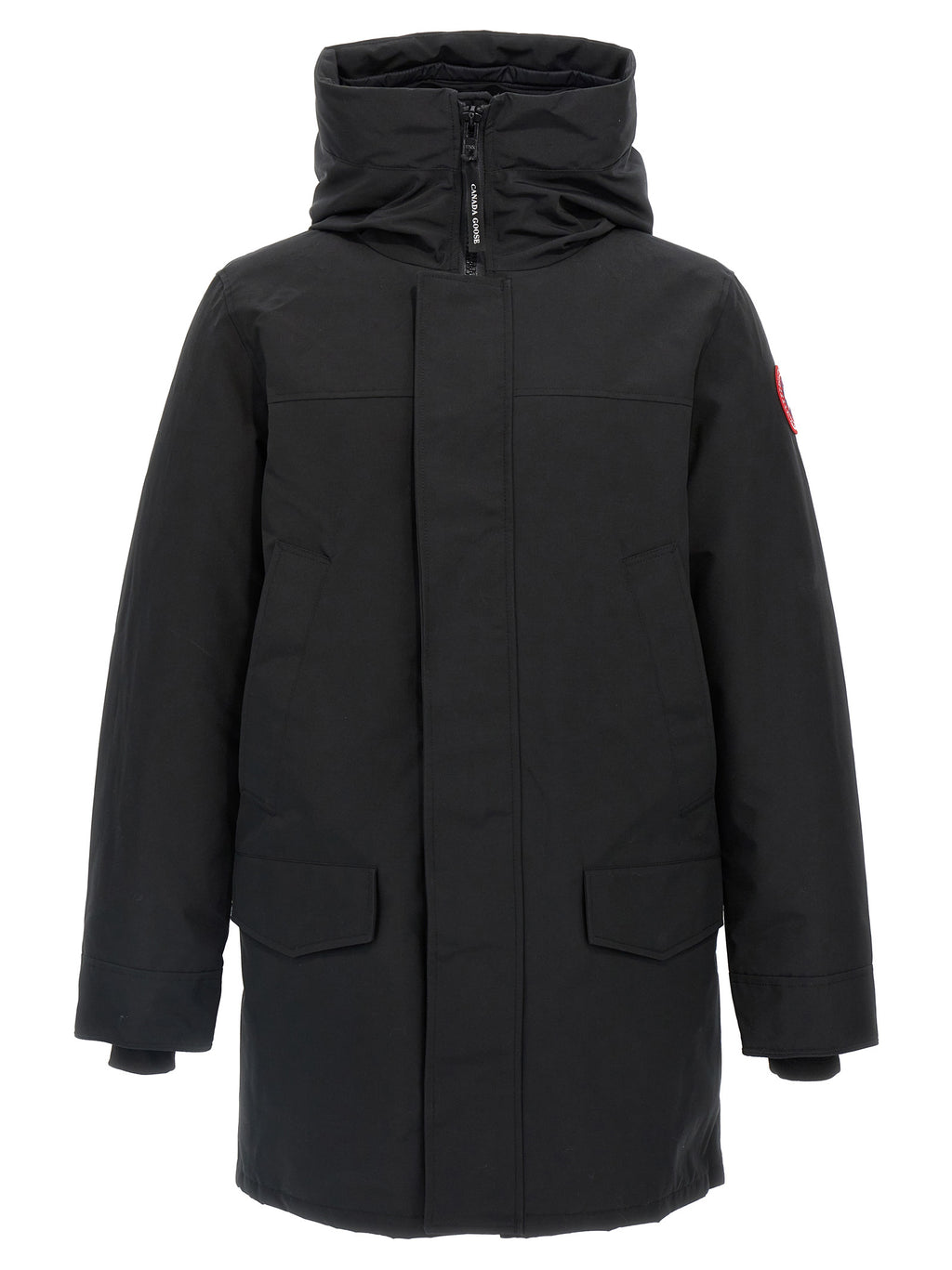 Canada Goose Schwarzer Parka aus Polyester