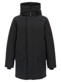 Canada Goose Schwarzer Parka aus Polyester