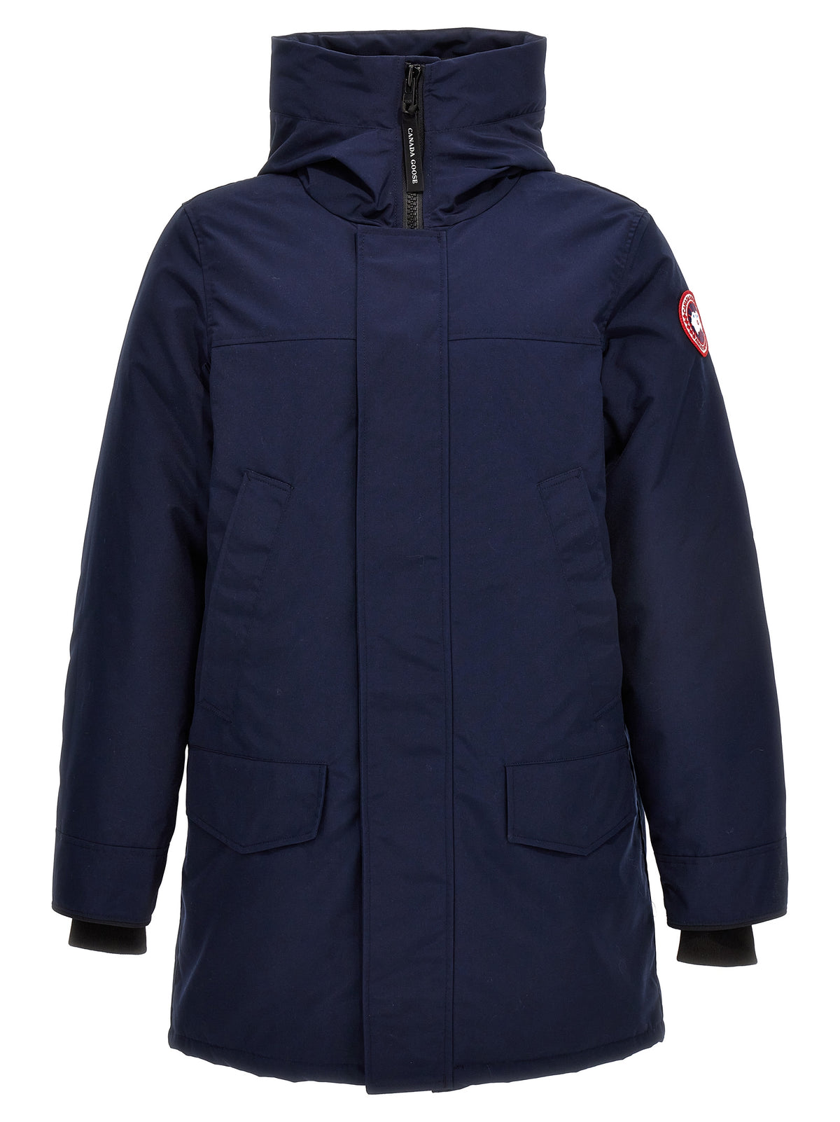 Canada Goose Blauer Parka aus Polyester