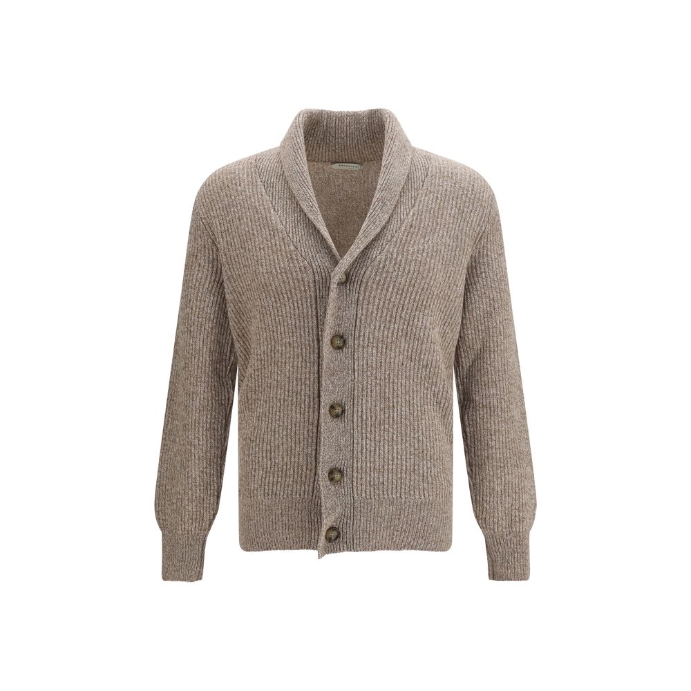 Brooksfield Beige Woll Cardigan Oves Aries