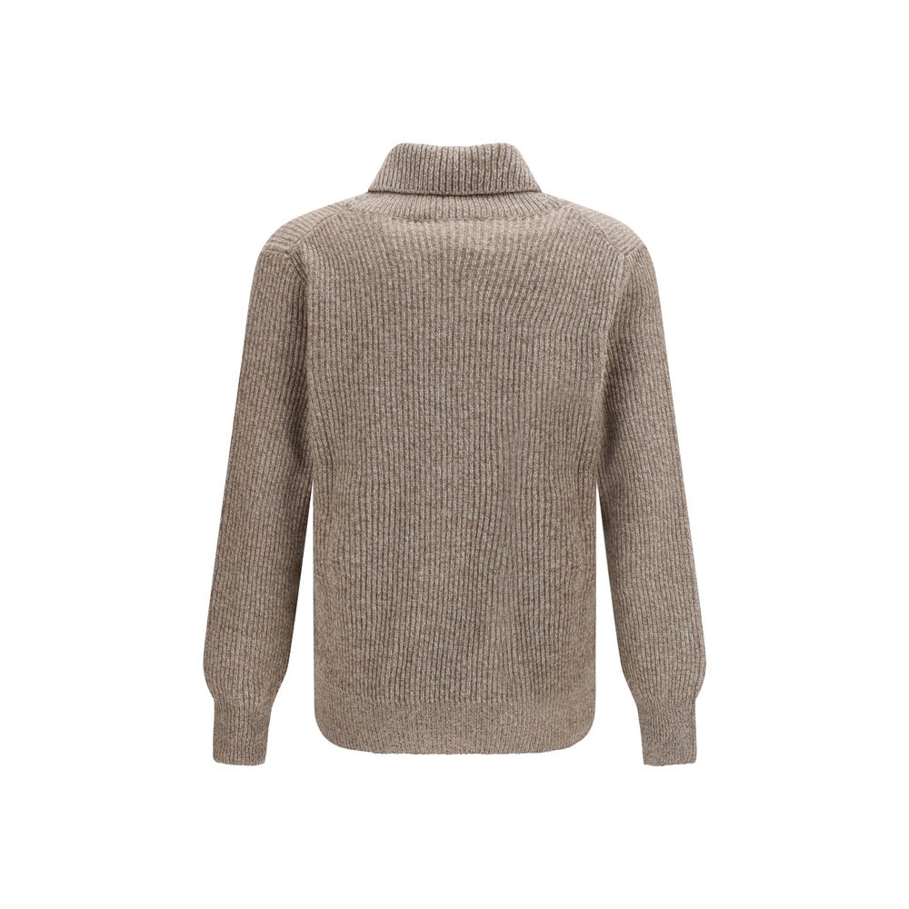 Brooksfield Beige Woll Cardigan Oves Aries
