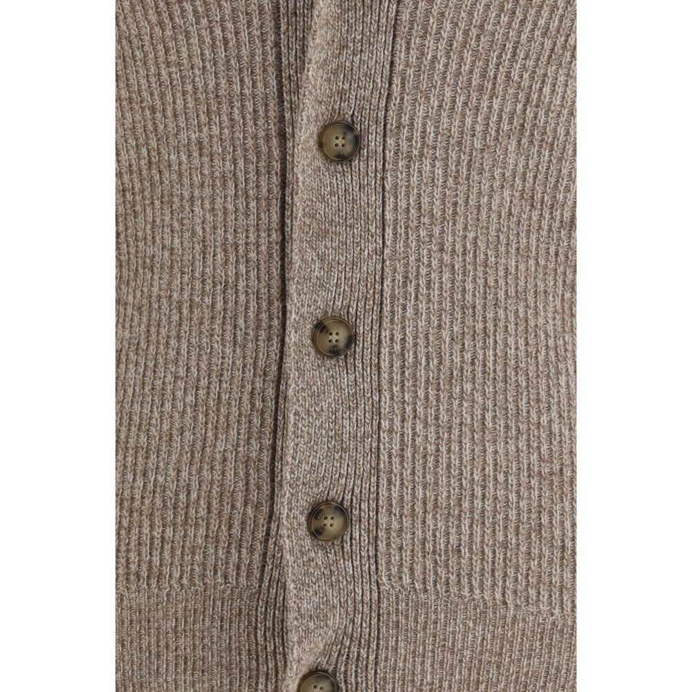 Brooksfield Beige Woll Cardigan Oves Aries