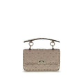 Valentino Garavani Pink Calf Leather Bos Taurus Handtasche