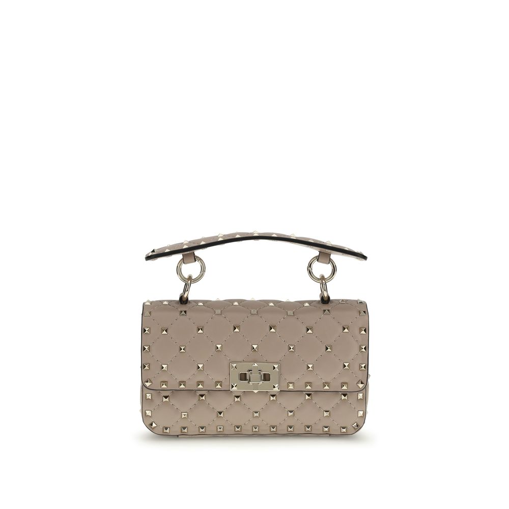 Valentino Garavani Pink Calf Leather Bos Taurus Handtasche