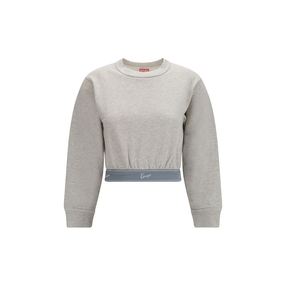 Kenzo Grauer Baumwollpullover