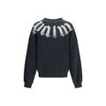 Palm Angels Schwarzer Baumwoll-Sweatshirt
