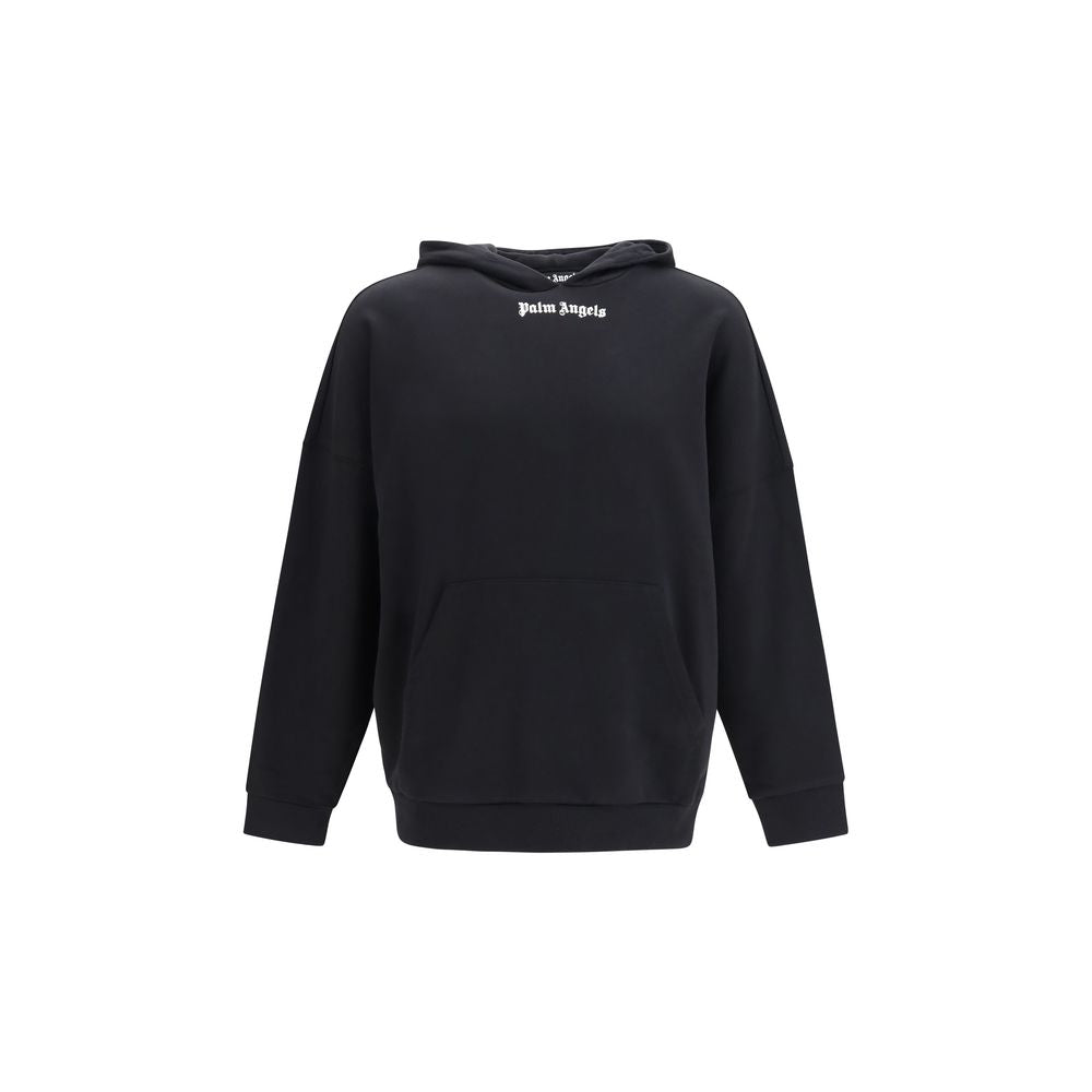 Palm Angels Schwarzer Baumwoll-Sweatshirt