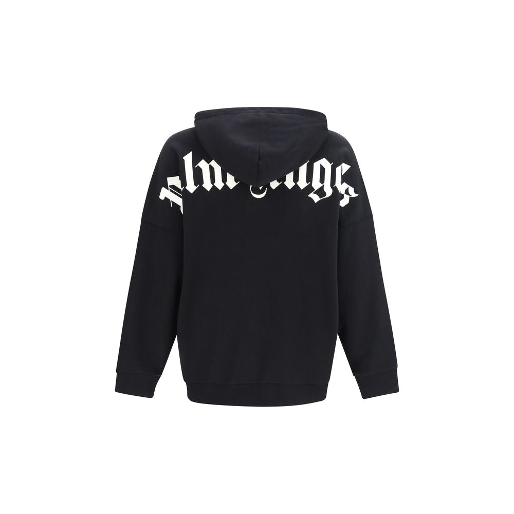 Palm Angels Schwarzer Baumwoll-Sweatshirt