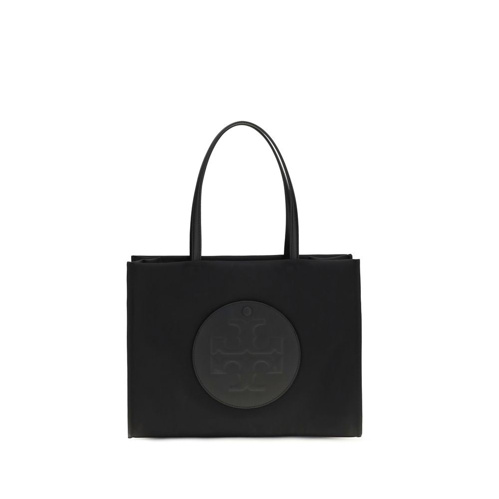 Tory Burch Schwarze Schultertasche aus Polyamid