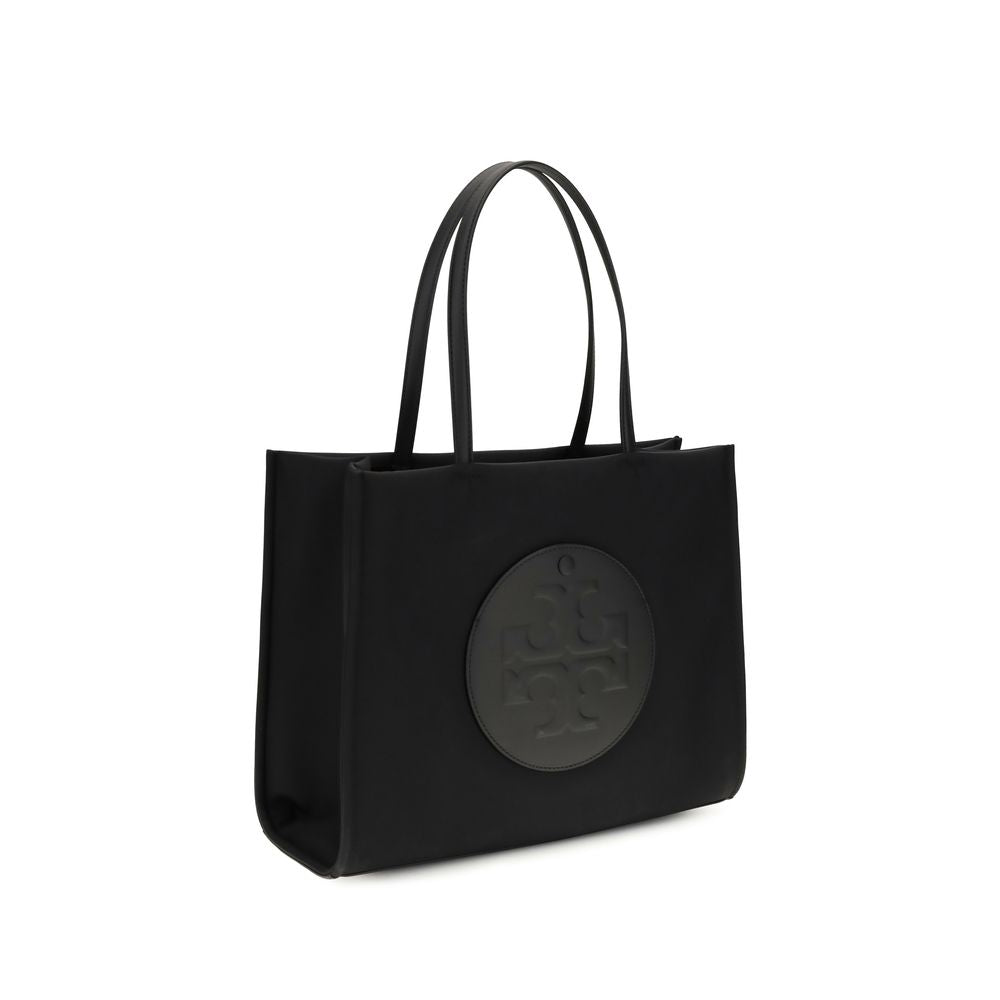 Tory Burch Schwarze Schultertasche aus Polyamid