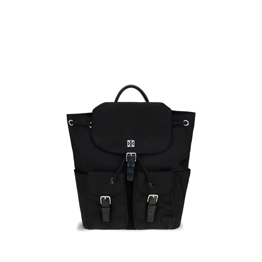 Tory Burch Schwarze Nylon-Handtasche