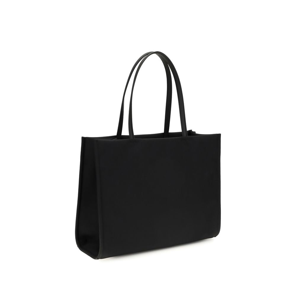 Tory Burch Schwarze Schultertasche aus Polyamid