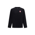 Canada Goose Schwarzes Langarm-T-Shirt aus Baumwolle