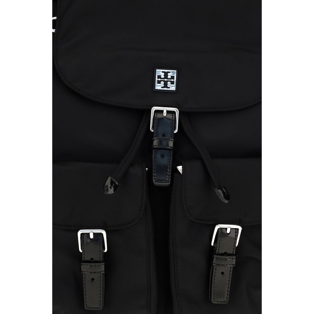 Tory Burch Schwarze Nylon-Handtasche