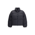 Canada Goose Schwarze Polyamid-Jacke in voller Länge