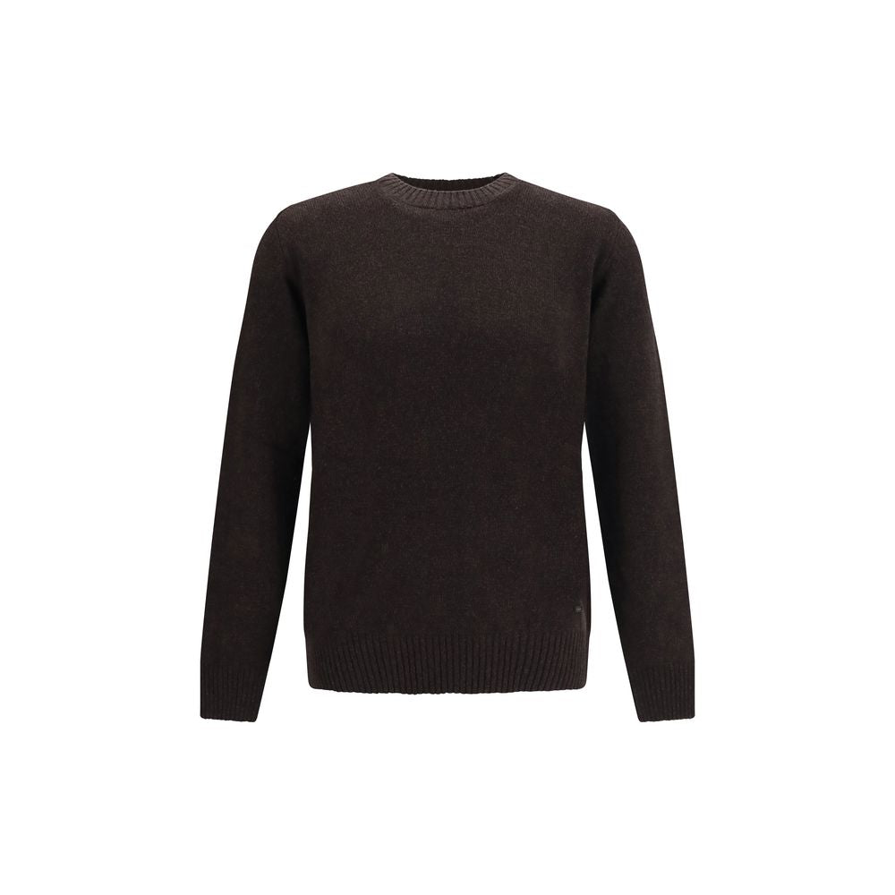 Brooksfield Brauner Wollpullover Oves Aries