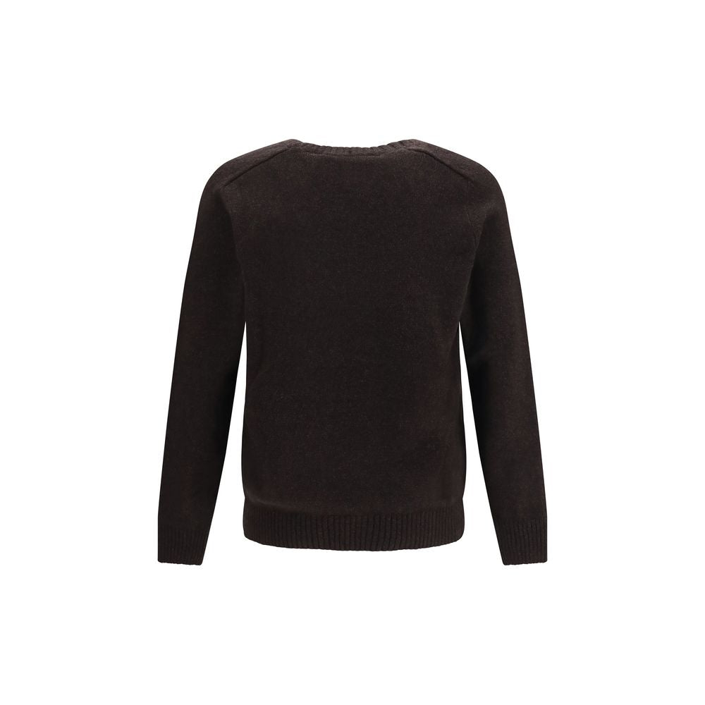 Brooksfield Brauner Wollpullover Oves Aries
