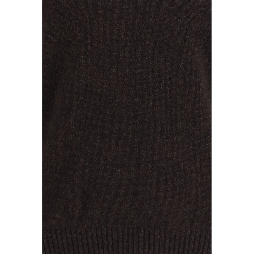 Brooksfield Brauner Wollpullover Oves Aries