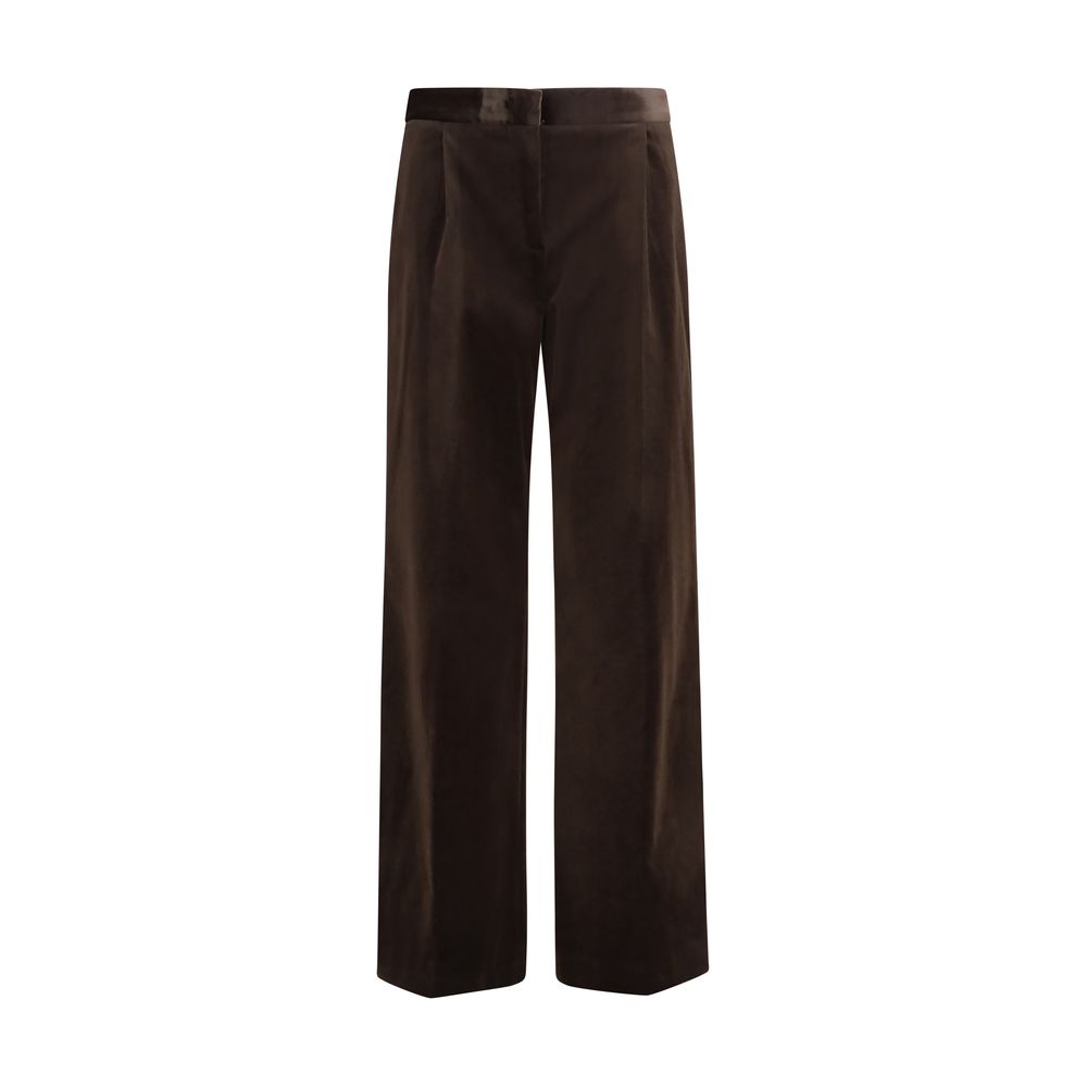 Lardini Braune Baumwoll-Freizeithose