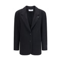 Lardini Elegante schwarze Kaschmirjacke