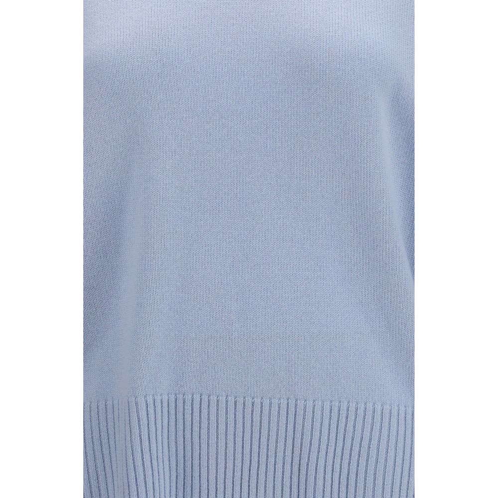 Loulou De Saison Blauer Kaschmirpullover