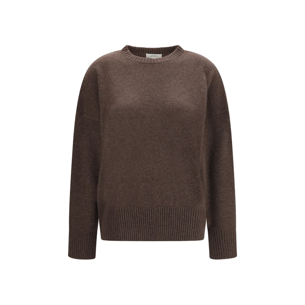 Loulou De Saison Brauner Kaschmirpullover