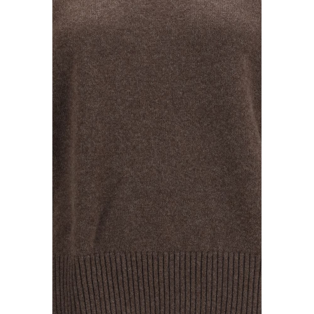 Loulou De Saison Brauner Kaschmirpullover