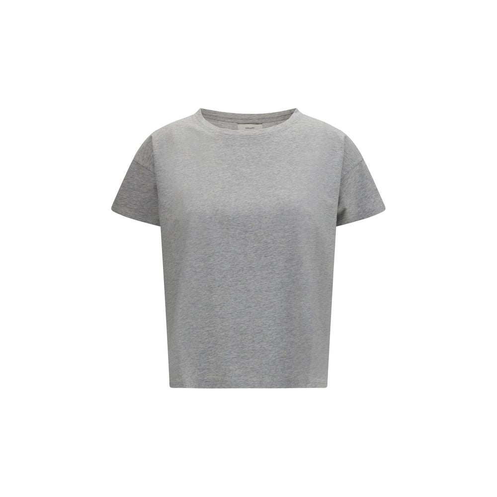 Loulou De Saison Graues Baumwoll-T-Shirt