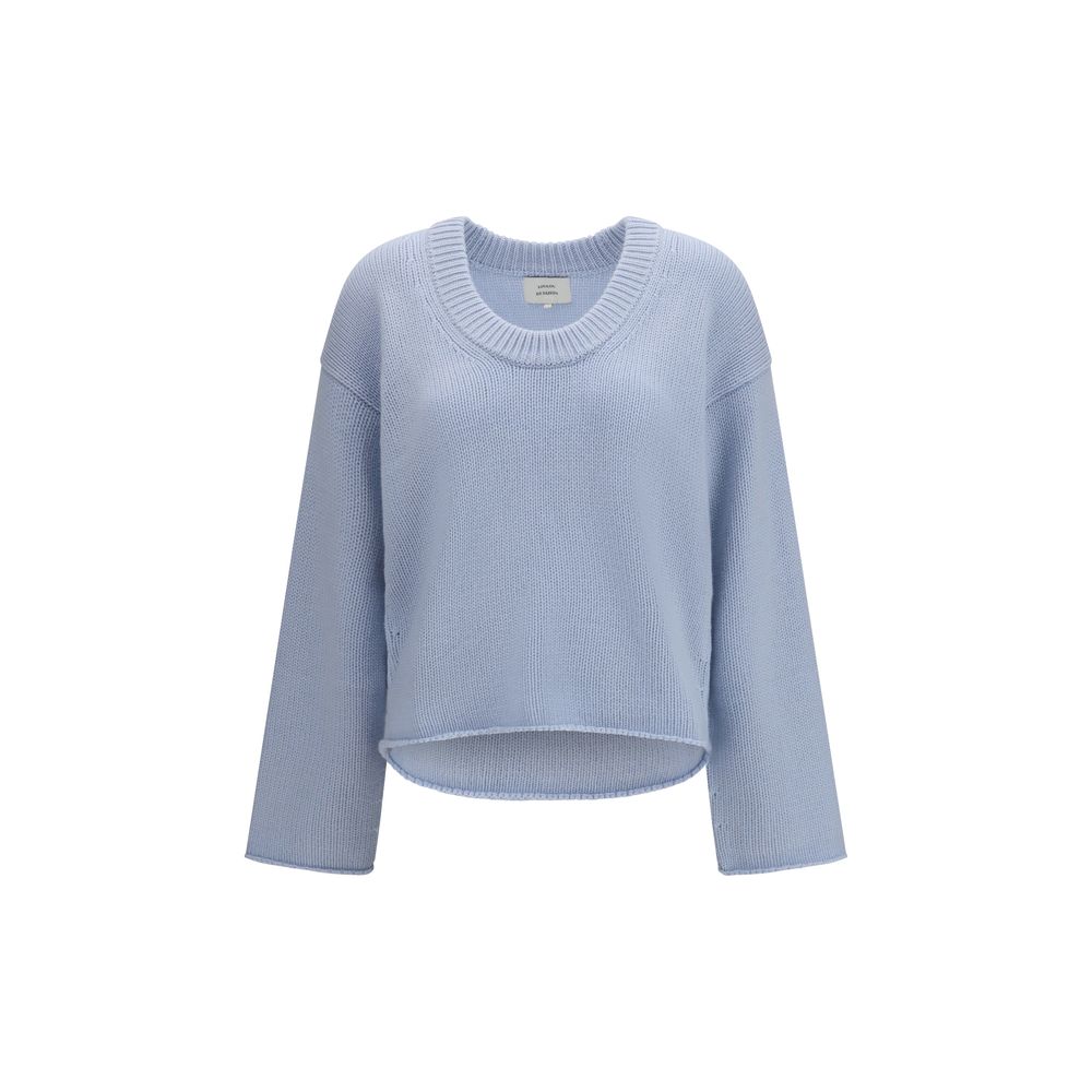Loulou De Saison Blauer Kaschmirpullover