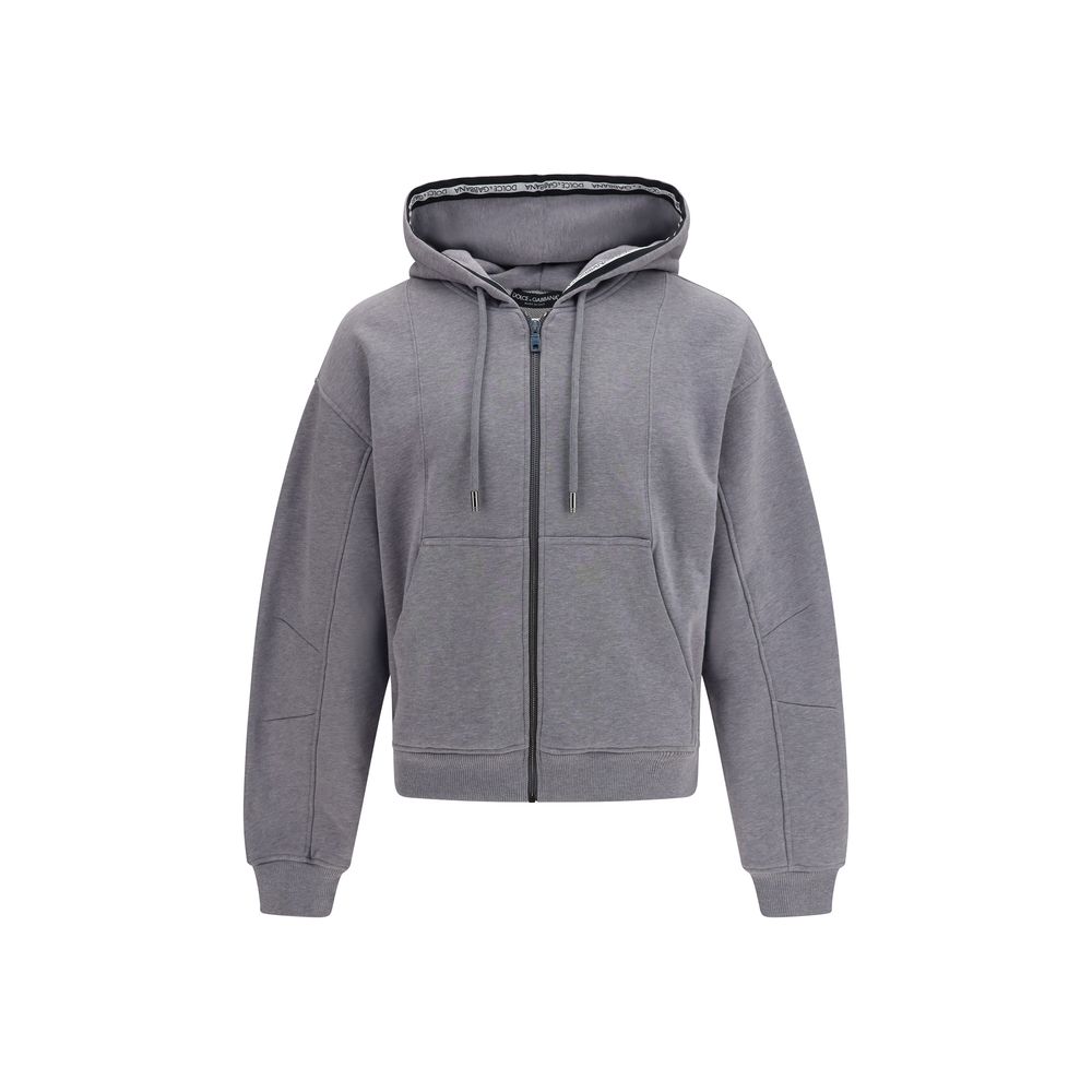 Dolce & Gabbana Grauer Baumwollpullover