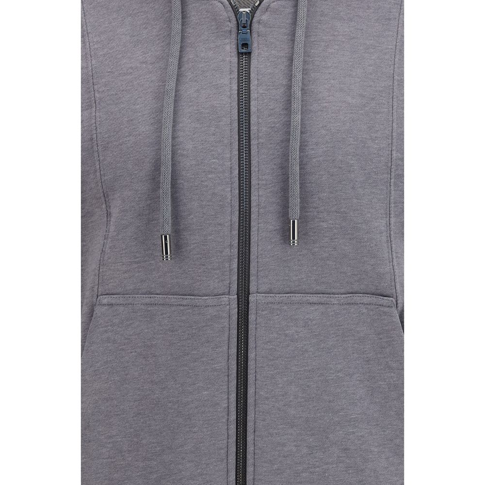 Dolce & Gabbana Grauer Baumwollpullover