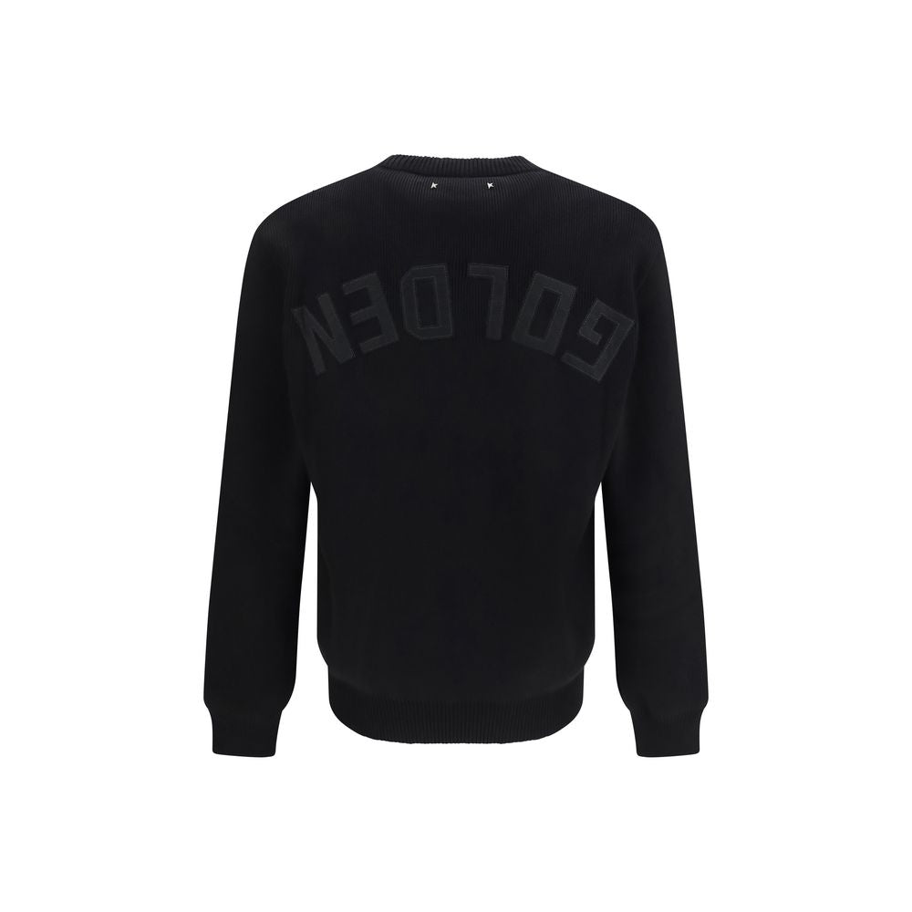 Golden Goose Schwarzer Baumwoll-Sweatshirt