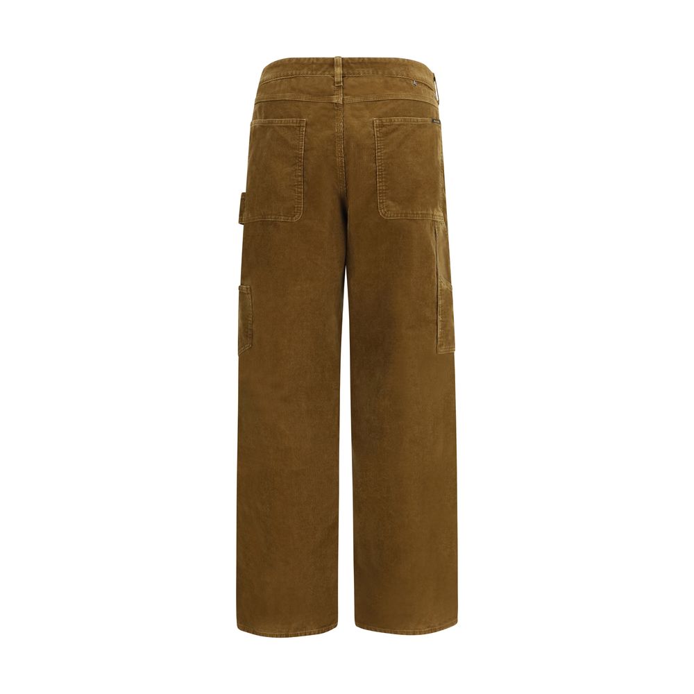 Golden Goose Braune Cargohose aus Baumwolle