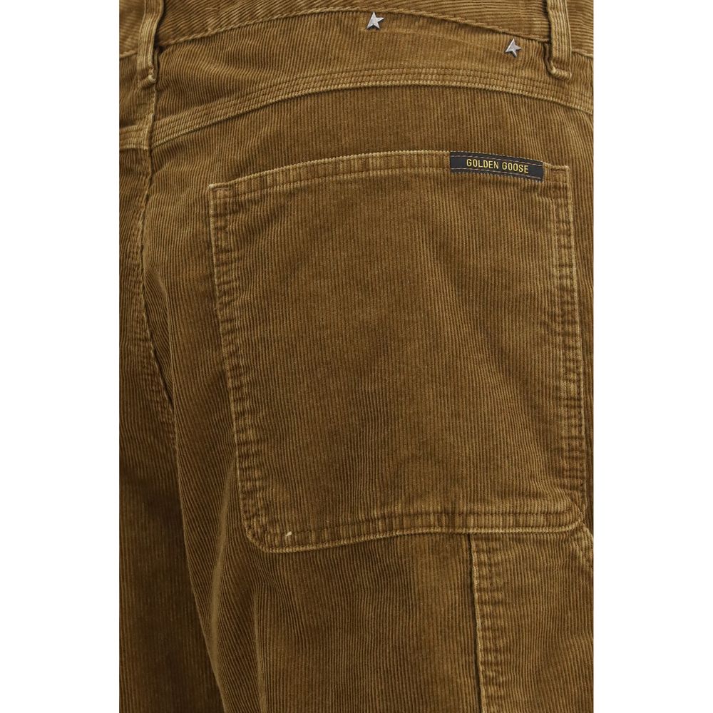 Golden Goose Braune Cargohose aus Baumwolle