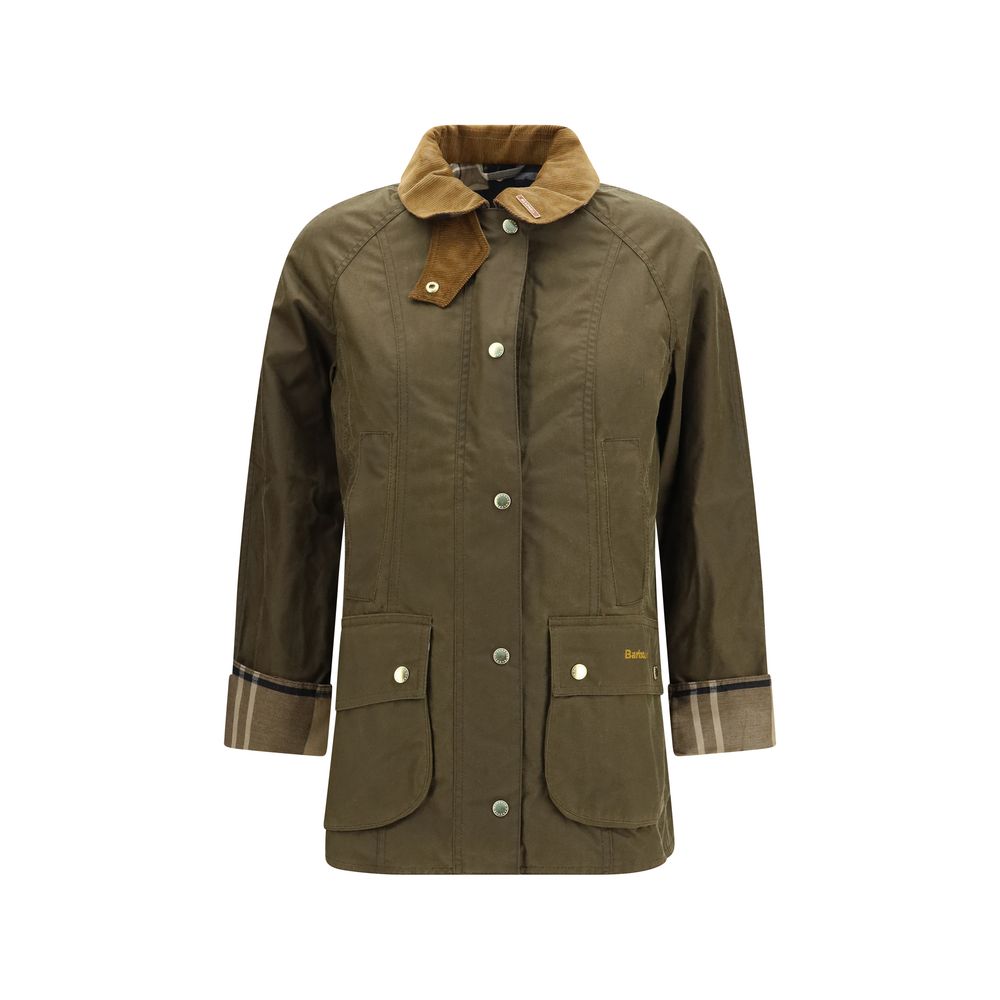 Barbour Zweifarbige Baumwoll-Shell-Jacke