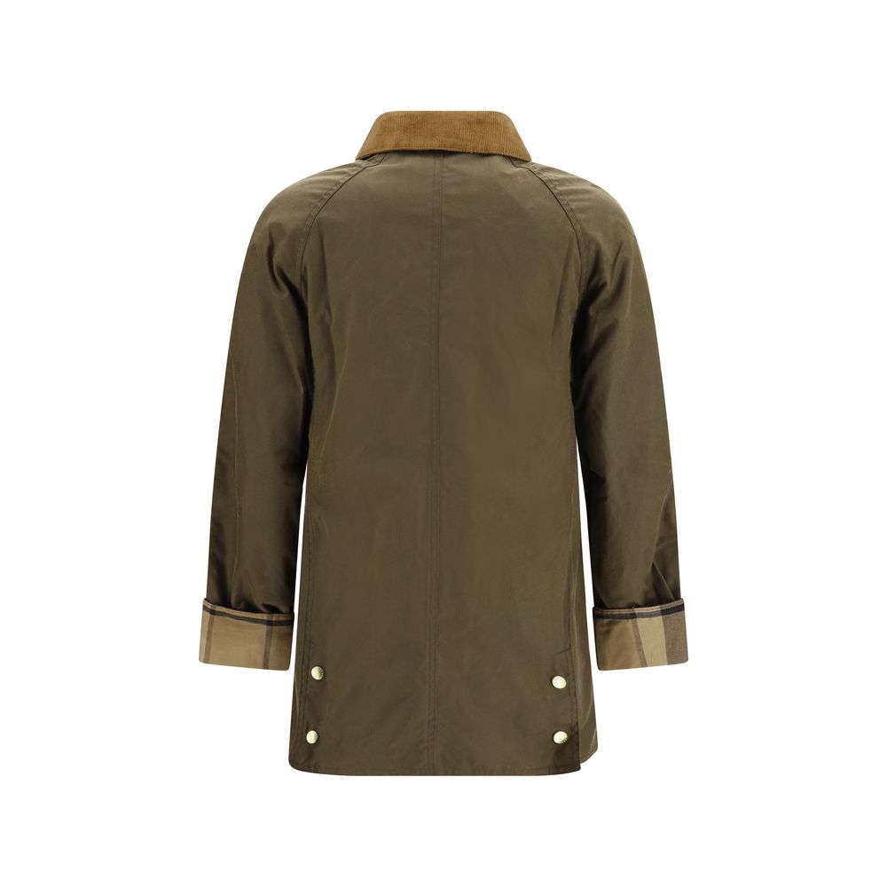 Barbour Zweifarbige Baumwoll-Shell-Jacke