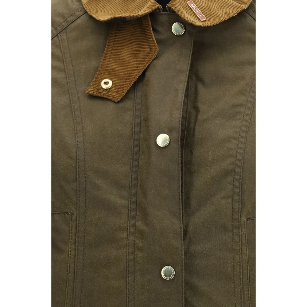 Barbour Zweifarbige Baumwoll-Shell-Jacke